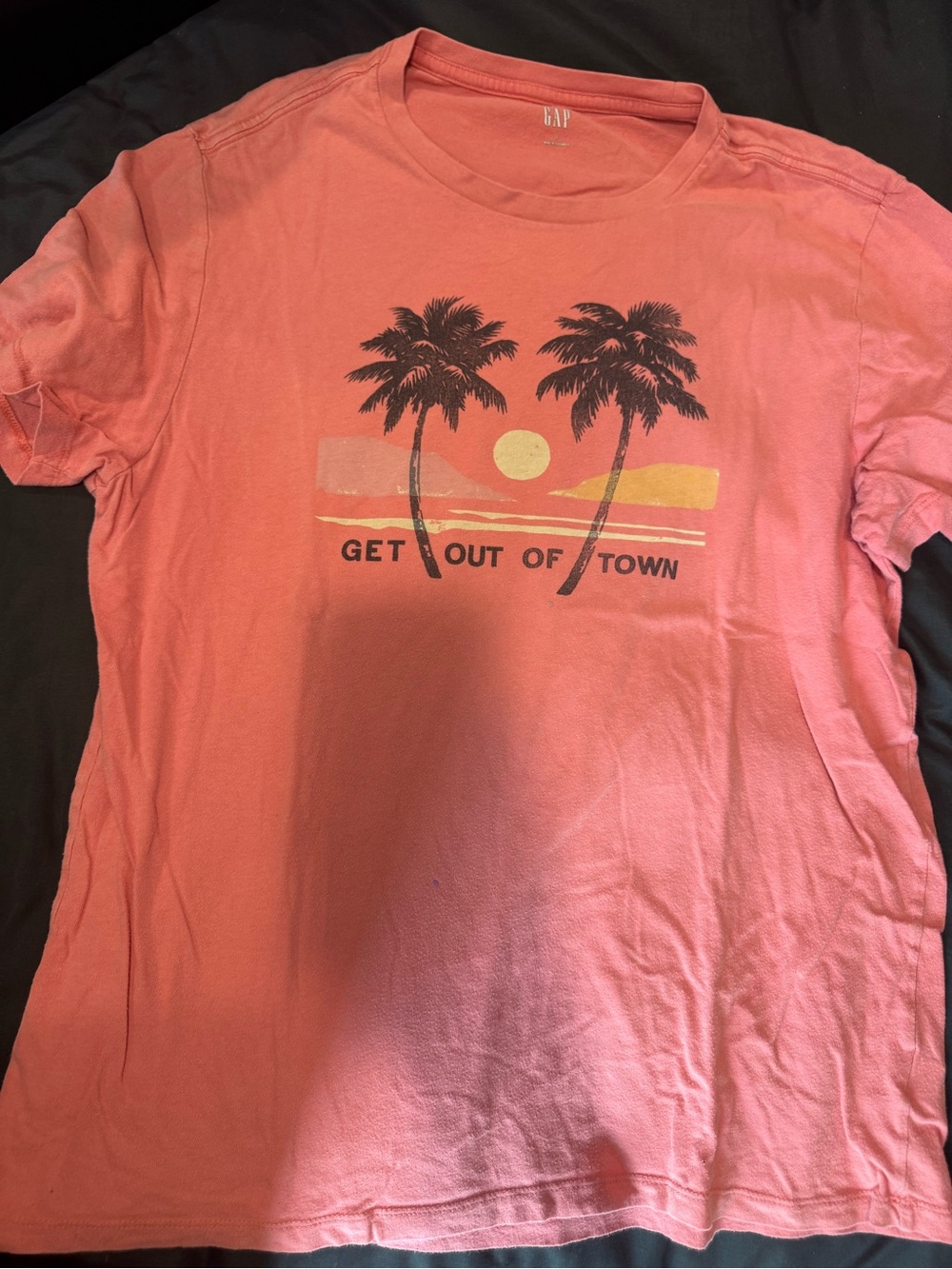 GAP Coral Crewneck Tee